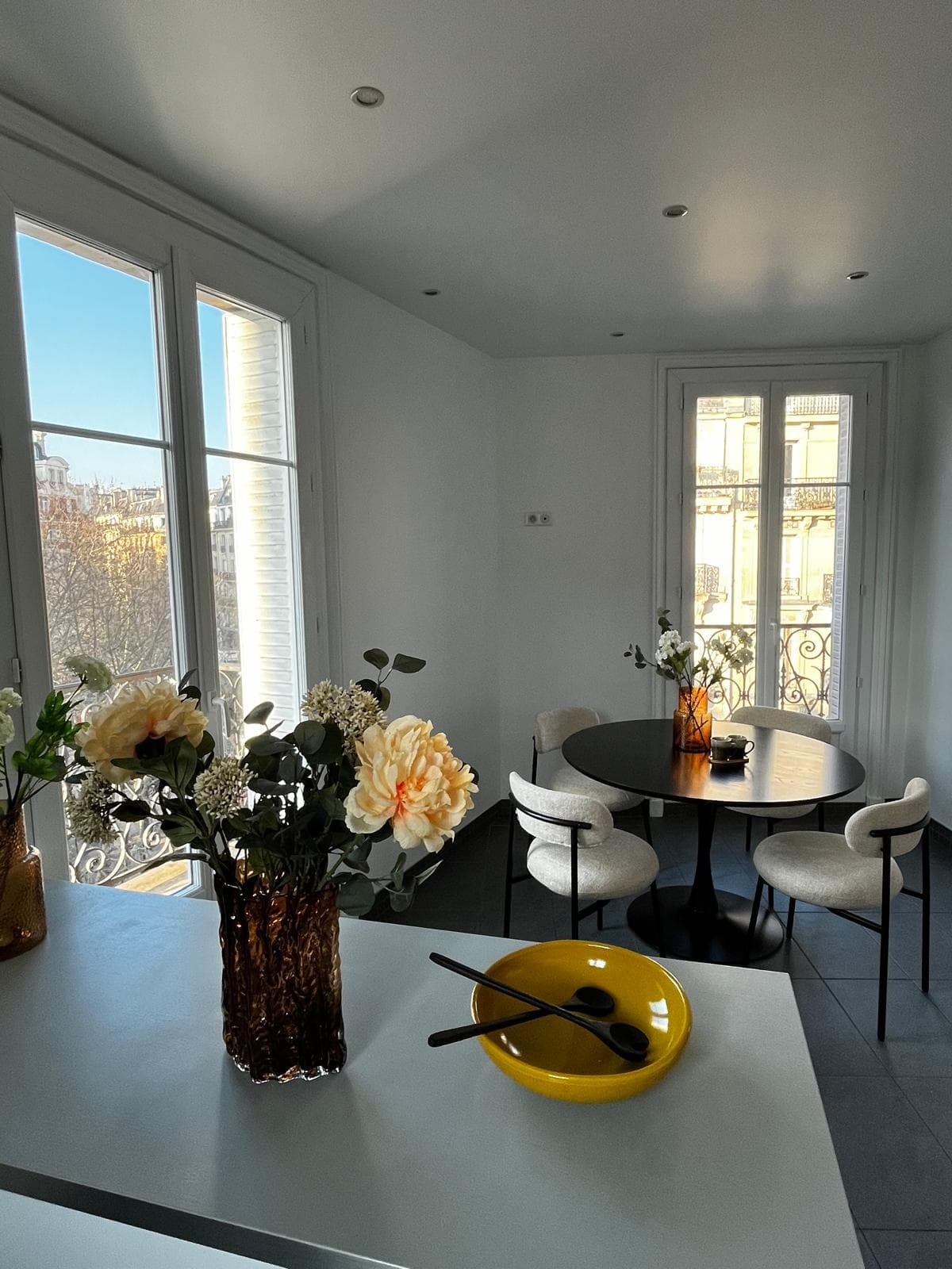 Cuisine rénovée style parisien - Paris 5