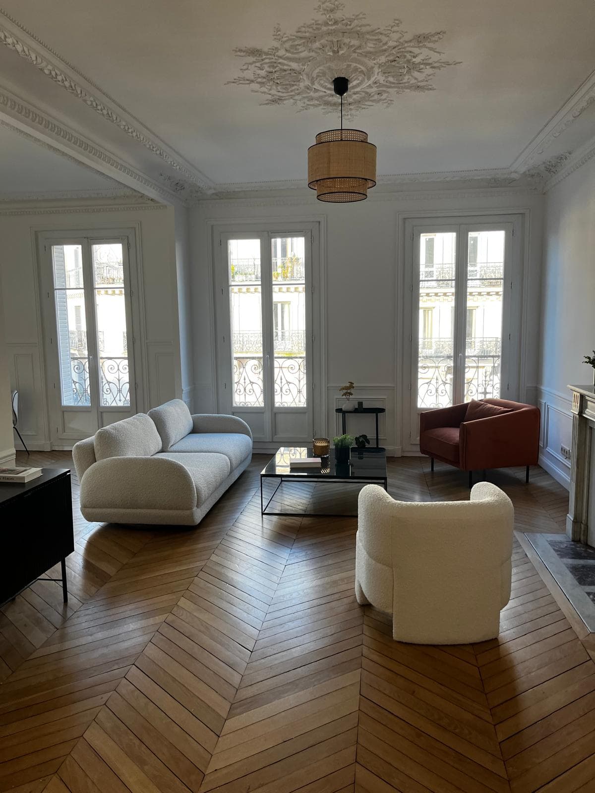 Salon parisien rénové - Paris 5