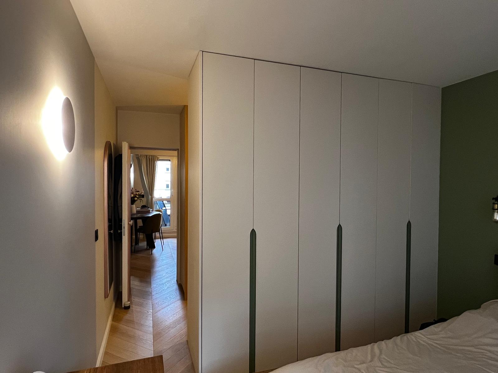 Menuiseries sur mesure - Placard intégré chambre